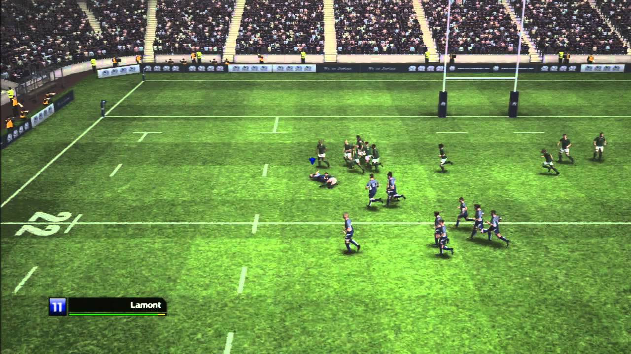 《世界杯橄榄球赛15》欧版ISO版XBOX360版 游戏截图 1