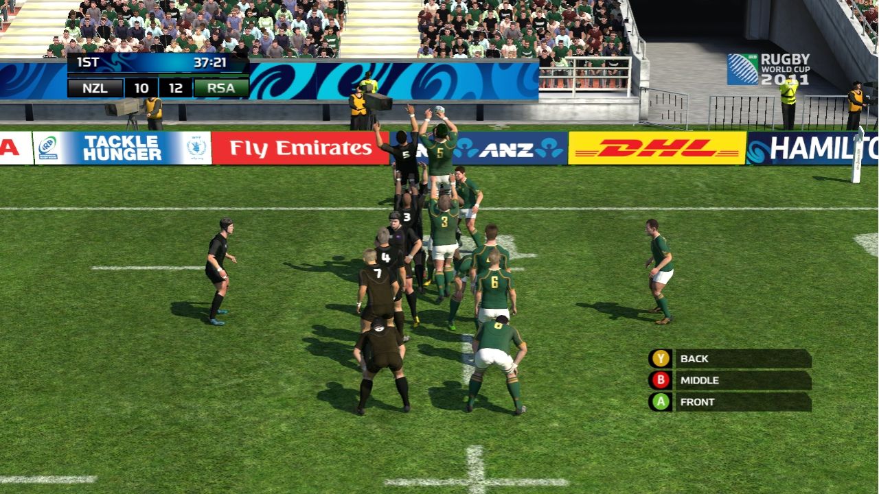 《世界杯橄榄球赛15》欧版ISO版XBOX360版 游戏截图 4